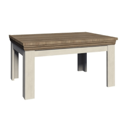 Jedálenský rozkladací stôl, sosna nordická/dub divoký, ROYAL ST