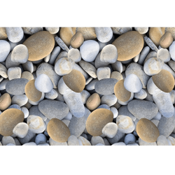 Koberec, viacfarebný, vzor kamene, 120x180, BESS